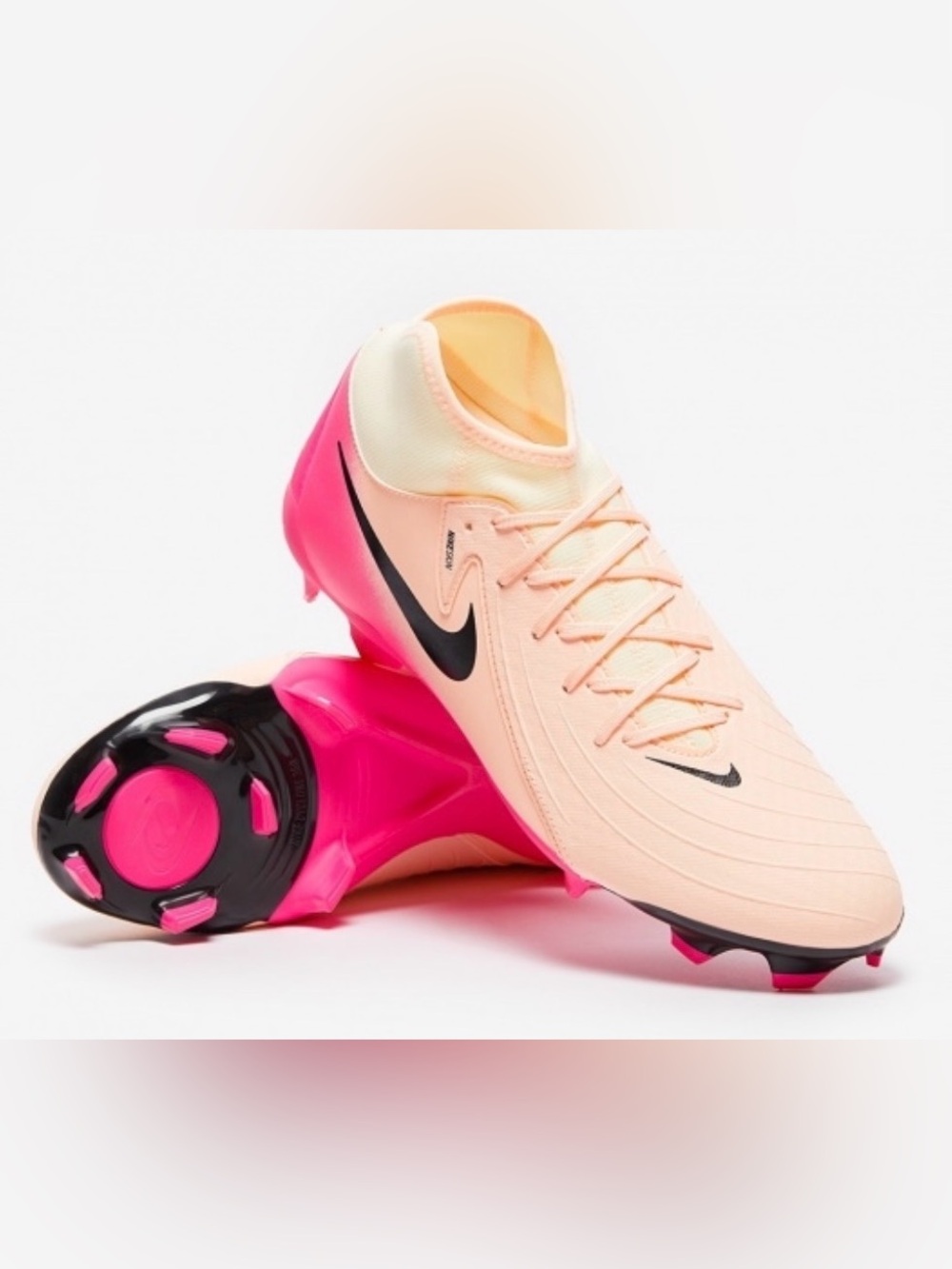 Nike Phantom Luna 2 Academy MG Prism Pack Soccer Cleats Pink FD6725-800 Size 8.5